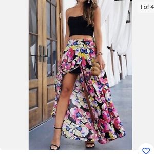 Free People hot tropics skirt